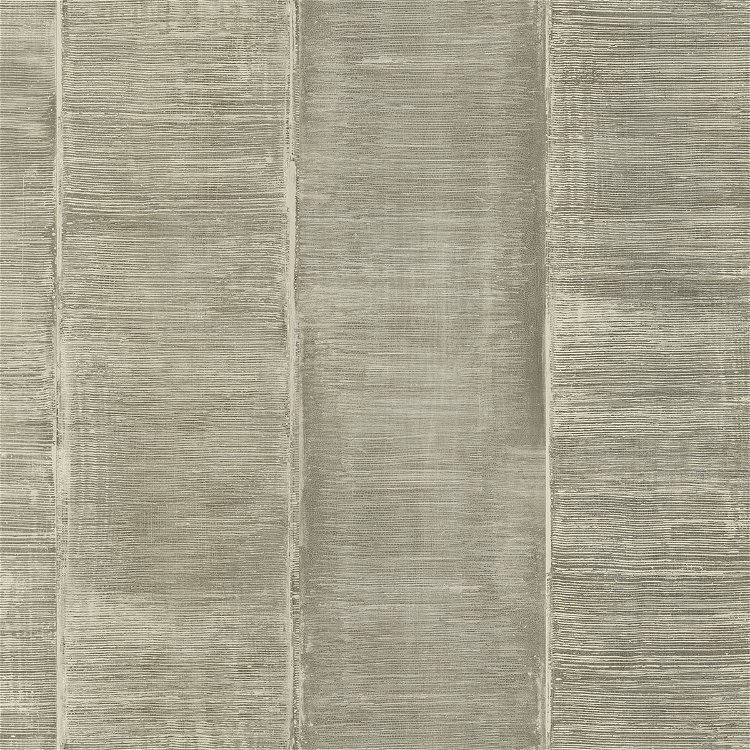 Seabrook Designs Kepler Stripe Silver Wallpaper