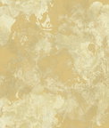 Seabrook Designs Galileo Faux Metallic Gold & Off-White Wallpaper