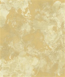 Seabrook Designs Galileo Faux Metallic Gold & Off-White Wallpaper