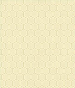 Seabrook Designs Curie Geo Gold & Off-White Wallpaper