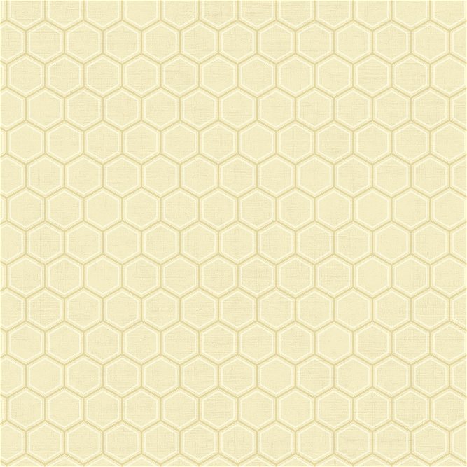 Seabrook Designs Curie Geo Gold &amp; Off-White Wallpaper