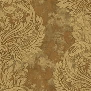 Seabrook Designs Newton Damask Tan & Gold Wallpaper