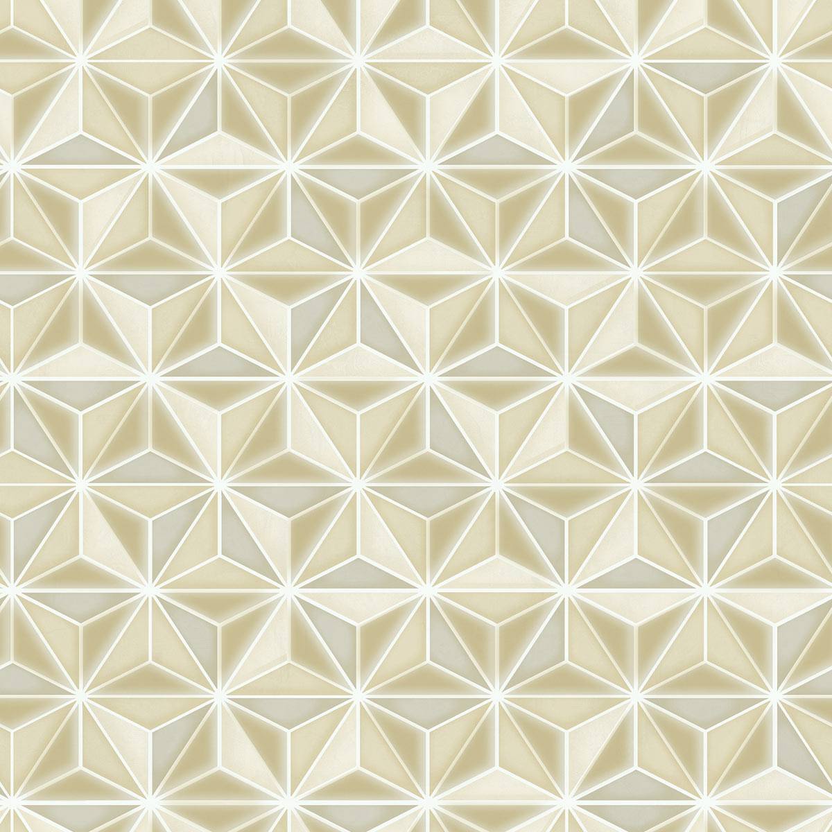 Seabrook Designs Einstein Geometric Metallic Gold & Off-White Wallpaper ...