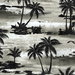 Seabrook Designs Moseley Palm Trees Black & Grey Wallpaper