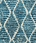 ABBEYSHEA Tiger 36 Indigo Fabric