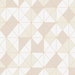Seabrook Designs Metallic Geo Metallic Gold & Ivory Wallpaper
