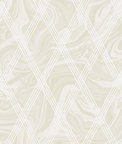 Seabrook Designs Marble Diamond Geometric Metallic Gold & White Wallpaper
