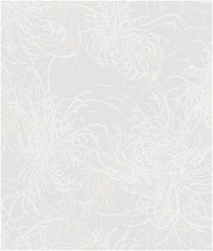 Seabrook Designs Noell Floral Off-White Wallpaper