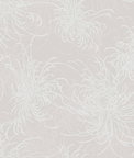 Seabrook Designs Noell Floral Beige & Off-White Wallpaper