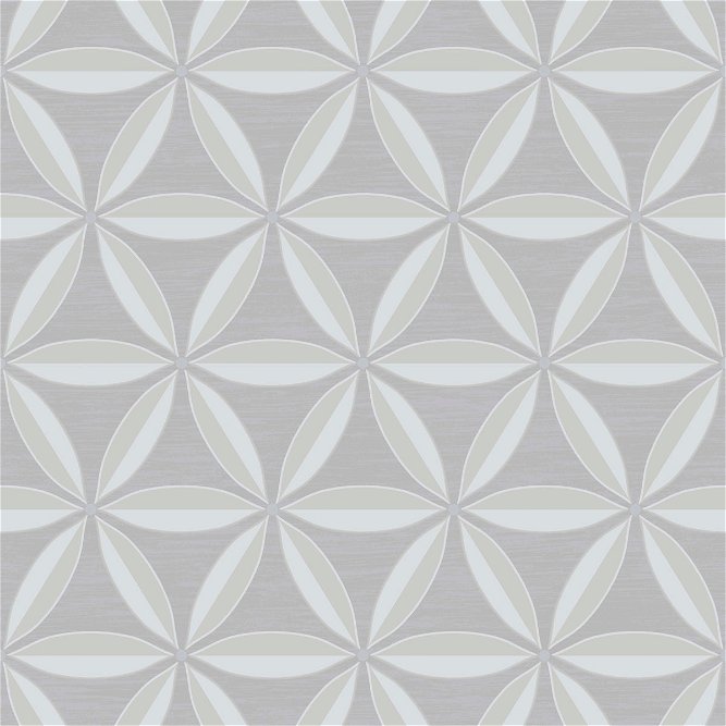 Seabrook Designs Lens Geometric Gray &amp; Taupe Wallpaper