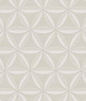 Seabrook Designs Lens Geometric Beige & Off-White Wallpaper
