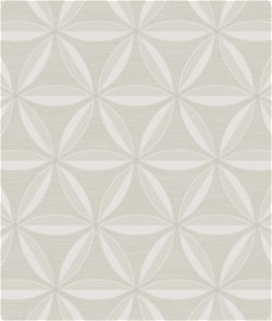 Seabrook Designs Lens Geometric Beige & Off-White Wallpaper