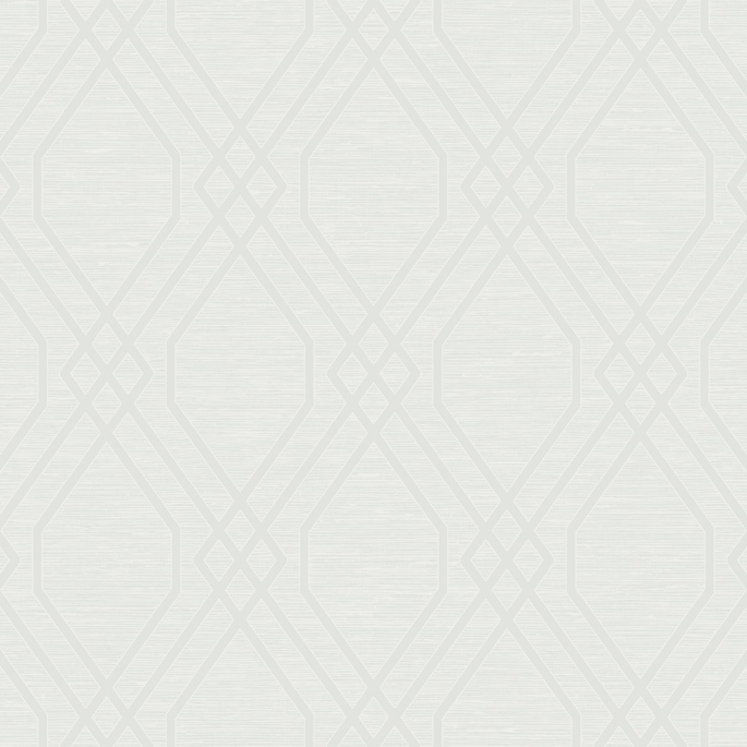 Seabrook Designs Diamond Geo Metallic Pearl Wallpaper image 1 of 2