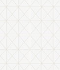 Seabrook Designs Triangle Geo Beige & Off-White Wallpaper
