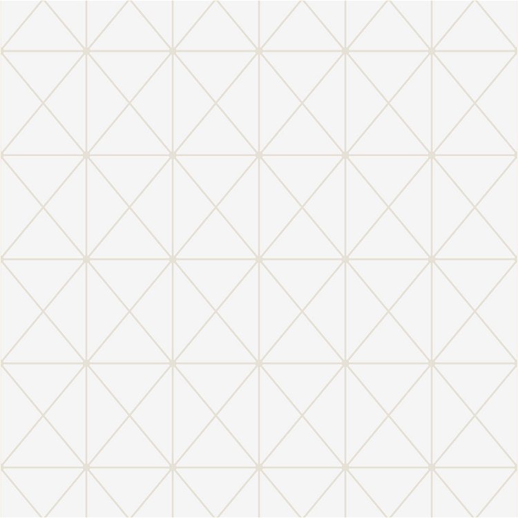 Seabrook Designs Triangle Geo Beige & Off-White Wallpaper