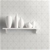 Seabrook Designs Triangle Geo Beige & Off-White Wallpaper - Image 2