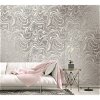 Seabrook Designs Oil & Water Cork Metallic Silver & Off-White Wallpaper - Image 2
