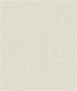 Seabrook Designs Linen Weave Beige & Off-White Wallpaper