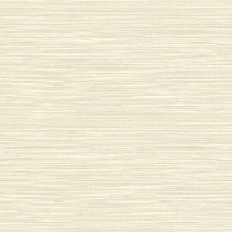 Seabrook Designs Vinyl Grasscloth Cream Wallpaper