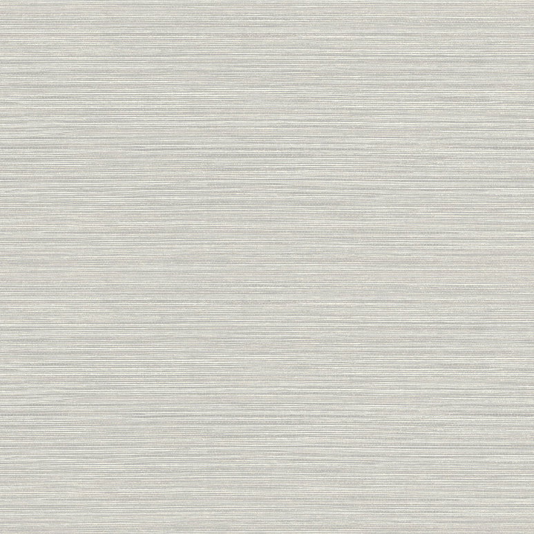 Seabrook Designs Vinyl Grasscloth Light Gray Wallpaper