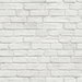 NextWall Peel & Stick Vintage White Brick Wallpaper