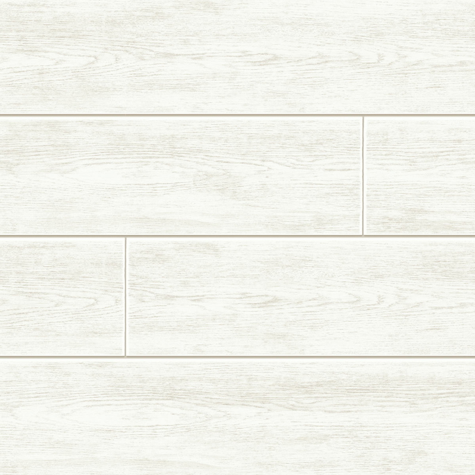 NextWall Peel &amp; Stick Shiplap Off-White Wallpaper image 1 of 5
