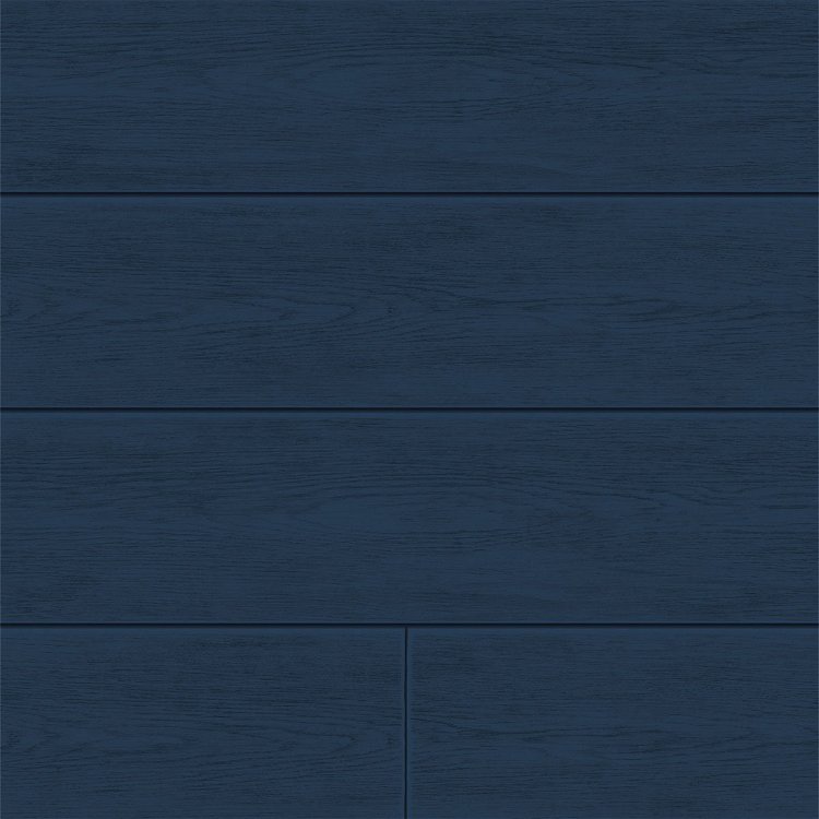 NextWall Peel & Stick Shiplap Coastal Blue Wallpaper