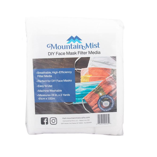 Mountain Mist DIY Face Mask Filter Media