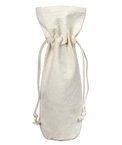 Natural Canvas Wine Bags - 5 Pack
