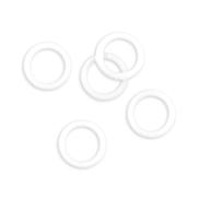 5/8" White Urea Rings - 50 Pack