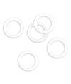 5/8" White Urea Rings - 50 Pack
