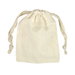 3" x 4" Cotton Drawstring Bags -12 Pack