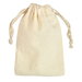 3" x 5" Cotton Drawstring Bags - 12 Pack