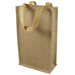 Natural Jute Wine Tote With Dividers - 2 Bottles thumbnail image 1 of 2