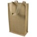 Jute Wine Tote With Dividers - 2 Bottles thumbnail image 1 of 2