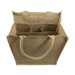 Jute Wine Tote With Dividers - 6 Bottles thumbnail image 2 of 2