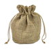 11" x 9" x 6" Natural Jute Round Bottom Bags - 10 Pack