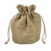11&quot; x 9&quot; x 6&quot; Natural Jute Round Bottom Bags - 10 Pack thumbnail image 1 of 2