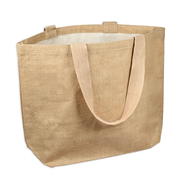 22" x 16" x 6" Jute Beach Bag