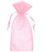 Pink Organza Wine Bags - 10 Pack