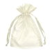 6" x 10" Ivory Organza Favor Bags - 10 Pack