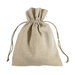 8" x 10" Natural Linen Favor Bags - 12 Pack
