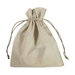 10" x 12" Natural Linen Favor Bags - 12 Pack