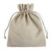 12" x 14" Natural Linen Favor Bags - 12 Pack