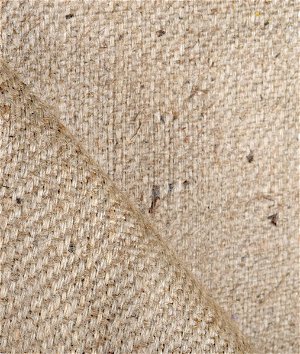 LA Linen 60 Wide Jute Burlap Fabric / 5 Yards/Natural