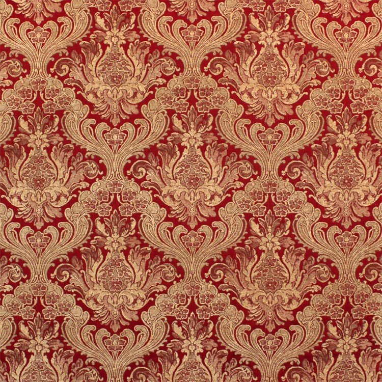 Orange red ticking stripe fabric matelasse upholstery from Brick House  Fabric: Novelty Fabric, Ticking Fabric 