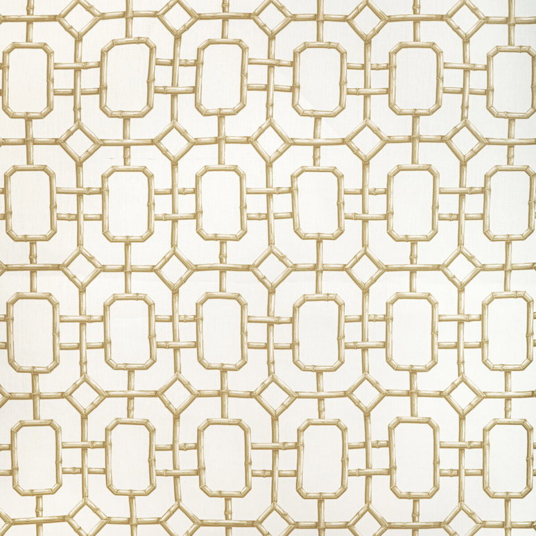 Kravet Bambu Fret Dune Fabric
