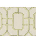 Kravet Bambu Fret Celery Fabric