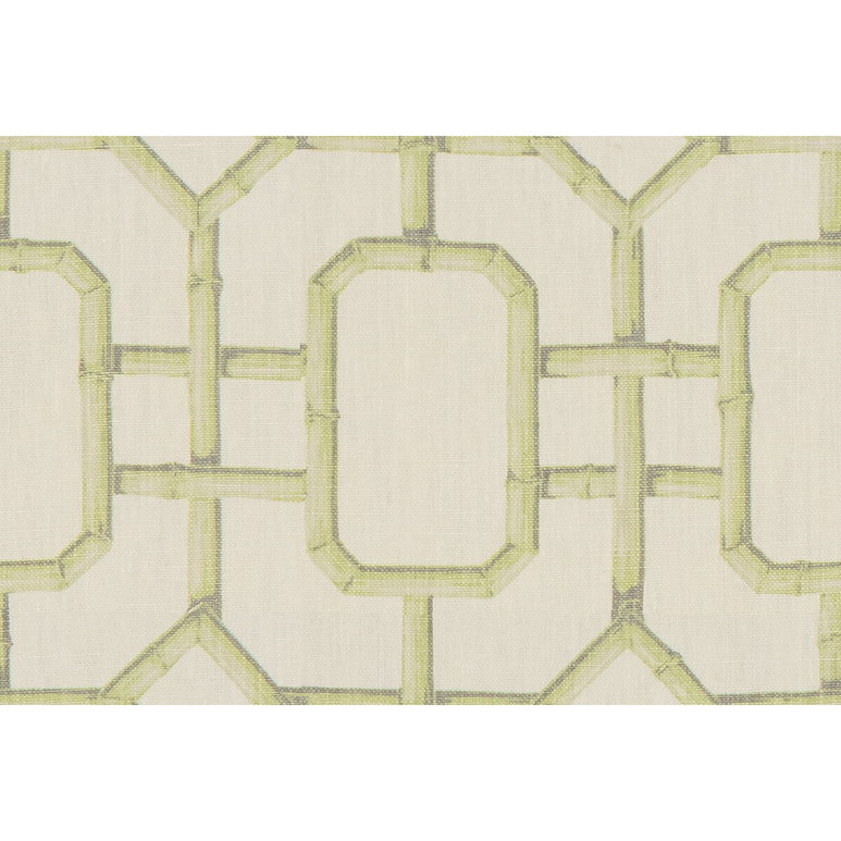 Kravet Bambu Fret Celery Fabric