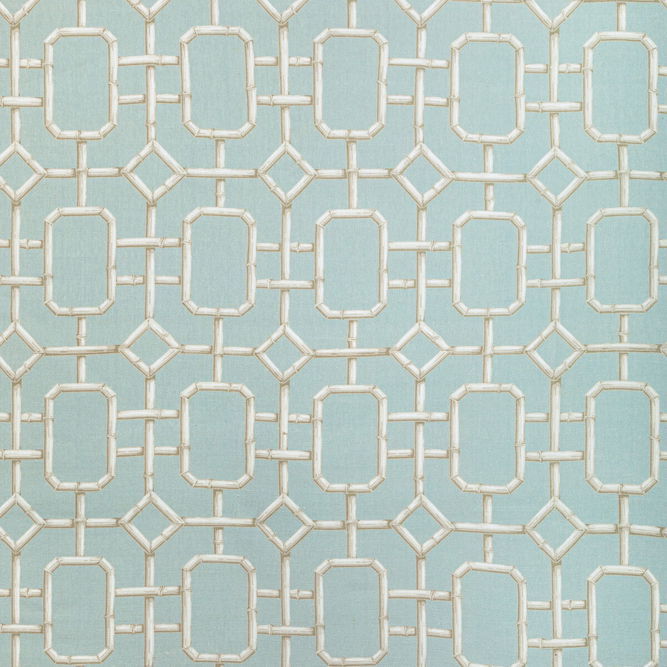 Kravet Bambu Fret Delft Fabric